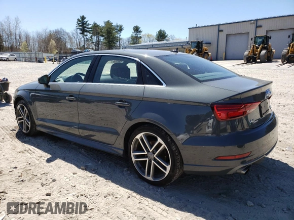 2018 Audi A3 Sedan Premium Plus with VIN WAUJ8GFF4J1012145, listed as a Copart auction lot 52638154 with 72,270 mi miles. Bid and sale history available at carsss.com. Image 2.