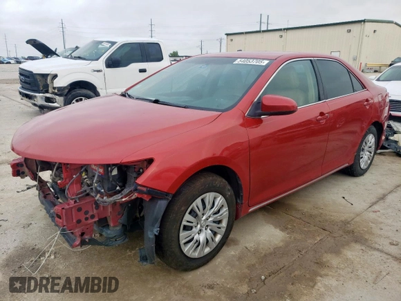 2014 Toyota Camry L with VIN 4T4BF1FK8ER338690, listed as a Copart auction lot 54053705 with 161,562 mi miles and Salvage Title. Bid and sale history available at carsss.com. Image 1.