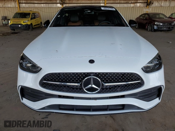 2023 Mercedes-Benz C 300 with VIN W1KAF4GB4PR122065, listed as a Copart auction lot 48254765 with 31,464 mi miles and Salvage Title. Bid and sale history available at carsss.com. Image 5.