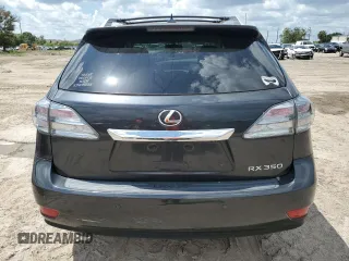 2011 Lexus RX 350 with VIN JTJZK1BA2B2410994, listed as a Copart auction lot 59999763 with 124,972 mi miles and Salvage Title. Bid and sale history available at DreamBid. Image 6.