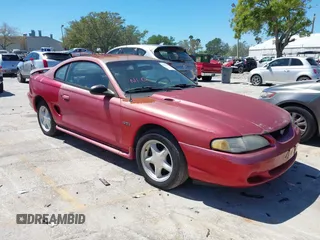 1998 Ford Mustang GT z VIN 1FAFP42X1WF191978, wystawiony jako IAAI lot #41835365 z przebiegiem 116 944 mil mil oraz . Historia ofert i sprzedaży dostępna na DreamBid. Obrazek 1.