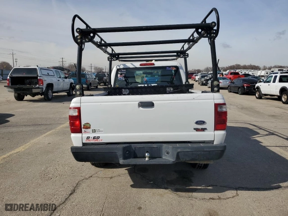 2005 Ford Ranger XL with VIN 1FTYR10UX5PA77782, listed as a Copart auction lot 46300915 with 195,008 mi miles and Salvage Title. Bid and sale history available at carsss.com. Image 6.