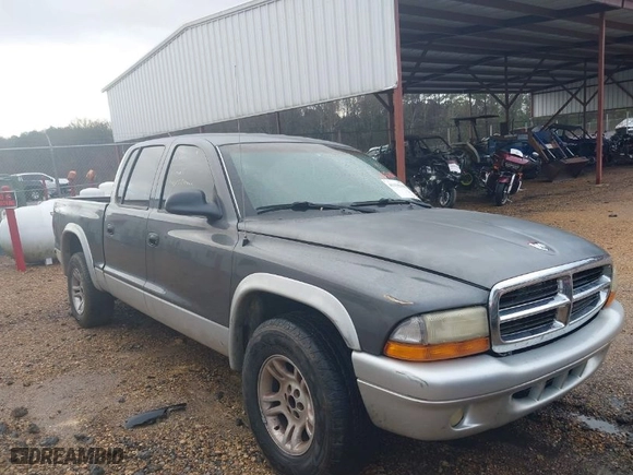 2004 Dodge Dakota SLT with VIN 1D7HL48N34S750719, listed as a IAAI auction lot 41135108 with 1 mi miles. Bid and sale history available at carsss.com. Image 6.
