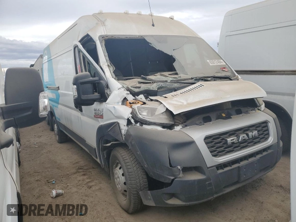 2020 Ram ProMaster Cargo with VIN 3C6TRVDG7LE104897, listed as a Copart auction lot 65012484 with Not Provided miles and Salvage Title. Bid and sale history available at carsss.com. Image 4.