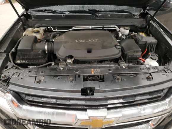 2018 Chevrolet Colorado 4WD LT with VIN 1GCGTCEN9J1316228, listed as a Copart auction lot 55973725 with 54,282 mi miles and Salvage title. Bid and sale history available at DreamBid. Image 11.