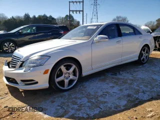 2013 Mercedes-Benz S-Class S 550 with VIN WDDNG7DB5DA499311, listed as a Copart auction lot 41912565 with 77,942 mi miles and Salvage Title. Bid and sale history available at carsss.com. Image 1.