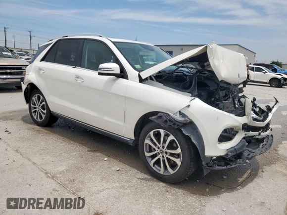 2017 Mercedes-Benz GLE 350 with VIN 4JGDA5JB8HA959109, listed as a Copart auction lot 56935135 with 99,425 mi miles and Salvage title. Bid and sale history available at DreamBid. Image 4.