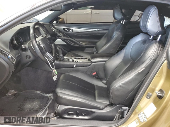 2019 Infiniti Q60 Luxe with VIN JN1EV7EL7KM290898, listed as a Copart auction lot 67174033 with 34,901 mi miles and Salvage Title. Bid and sale history available at DreamBid. Image 7.