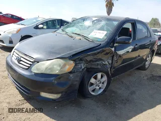 2003 Toyota Corolla CE with VIN 1NXBR32E43Z107862, listed as a IAAI auction lot 42170648 with 160,874 mi miles and . Bid and sale history available at DreamBid. Image 2.