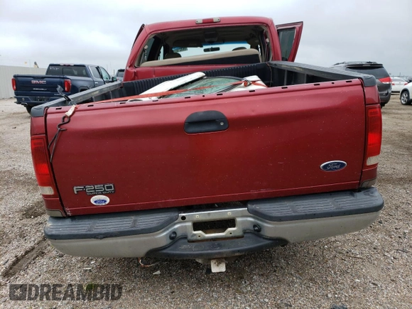 2003 Ford Super Duty F-250 XL with VIN 1FTNW21P93EC88958, listed as a Copart auction lot 66421014 with 0 mi miles and Salvage Title. Bid and sale history available at carsss.com. Image 6.