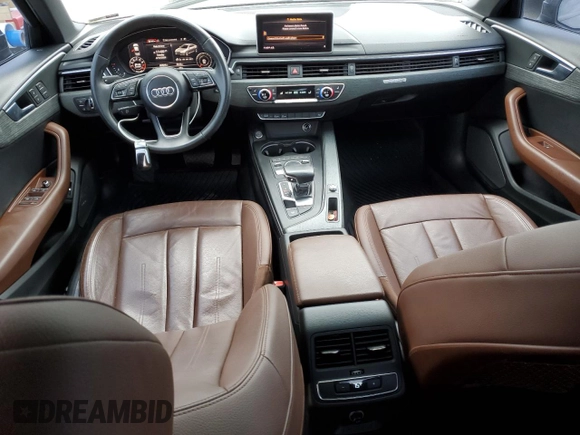 2017 Audi A4 Premium with VIN WAUDNAF47HN039800, listed as a Copart auction lot 53024345 with 89,826 mi miles and Clean title. Bid and sale history available at DreamBid. Image 8.