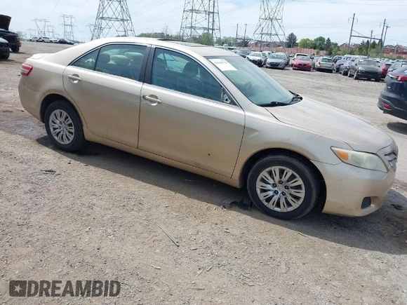 2010 Toyota Camry with VIN 4T1BF3EK9AU096493, listed as a IAAI auction lot 42104770 with 216,279 mi miles and . Bid and sale history available at DreamBid. Image 1.