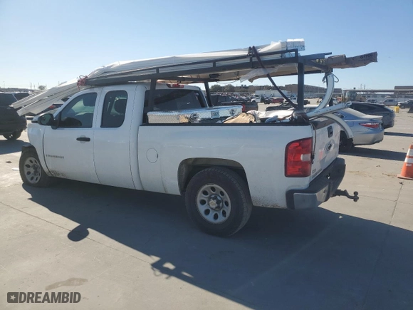 2007 Chevrolet Silverado 1500 Work Truck with VIN 1GCEC19C37Z537127, listed as a Copart auction lot 42006095 with 0 mi miles and Salvage Title. Bid and sale history available at carsss.com. Image 2.