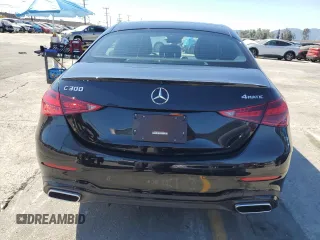 2024 Mercedes-Benz C 300 with VIN W1KAF4HB0RR219264, listed as a Copart auction lot 56701875 with 757 mi miles and Salvage Title. Bid and sale history available at DreamBid. Image 6.