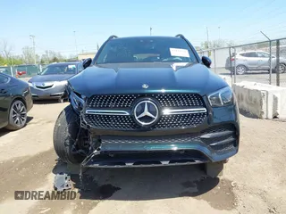 2020 Mercedes-Benz GLE 450 with VIN 4JGFB5KB4LA053214, listed as a IAAI auction lot 42111336 with 58,208 mi miles and . Bid and sale history available at DreamBid. Image 12.