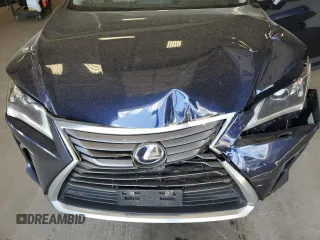 2018 Lexus RX 450h with VIN 2T2BGMCA9JC021481, listed as a Copart auction lot 57111405 with 186,533 mi miles and Salvage title. Bid and sale history available at DreamBid. Image 12.