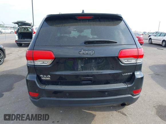 2018 Jeep Grand Cherokee Laredo with VIN 1C4RJFAG5JC487893, listed as a IAAI auction lot 42271034 with 91,346 mi miles and . Bid and sale history available at DreamBid. Image 15.