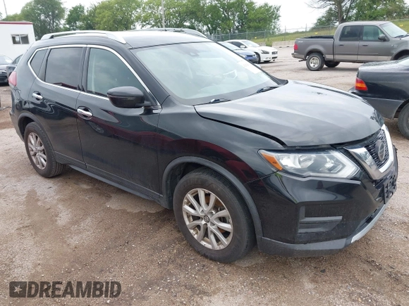 2019 Nissan Rogue SV with VIN KNMAT2MT0KP532404, listed as a IAAI auction lot 42625619 with 111,408 mi miles and . Bid and sale history available at DreamBid. Image 1.
