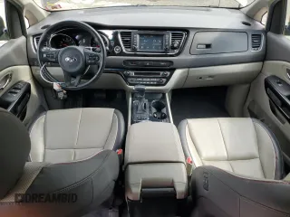 2017 Kia Sedona EX with VIN KNDMC5C16H6253083, listed as a Copart auction lot 52282985 with 80,259 mi miles and Salvage Title. Bid and sale history available at DreamBid. Image 8.