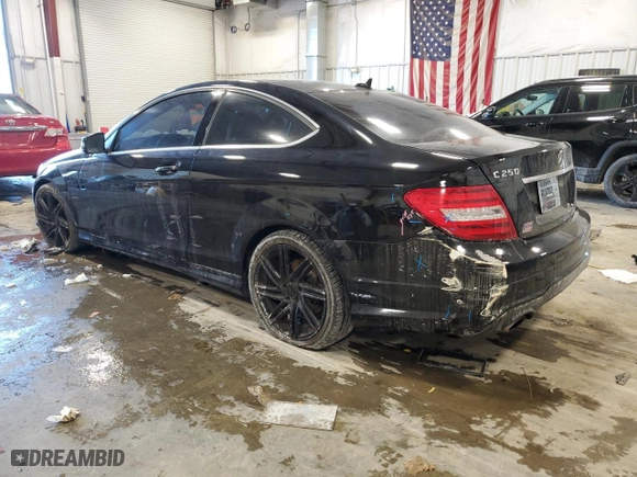 2015 Mercedes-Benz C-Class C 250 with VIN WDDGJ4HBXFG402218, listed as a Copart auction lot 45264425 with 66,481 mi miles and Non Repairable. Bid and sale history available at carsss.com. Image 2.