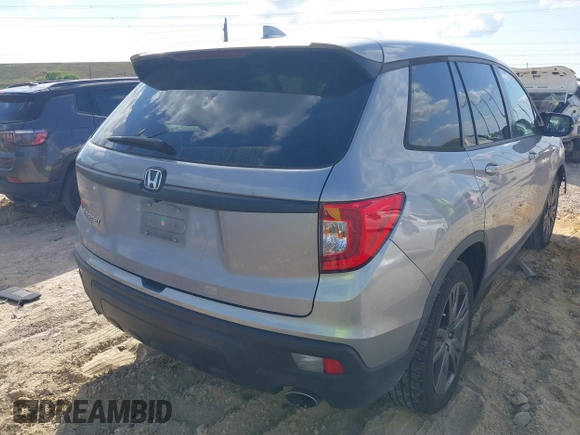 2021 Honda Passport EX-L with VIN 5FNYF7H50MB011436, listed as a IAAI auction lot 41530880 with 46,424 mi miles. Bid and sale history available at carsss.com. Image 4.