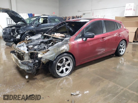 2022 Subaru Impreza with VIN 4S3GTAA6XN1718266, listed as a Copart auction lot 46921805 with Not provided miles and Non repairable. Bid and sale history available at DreamBid. Image 1.