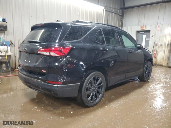2022 Chevrolet Equinox RS with VIN 2GNAXWEV5N6102584, listed as a Copart auction lot 47404215 with 30,278 mi miles and Salvage Title. Bid and sale history available at carsss.com. Image 3.
