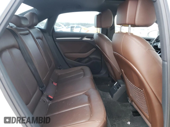 2017 Audi A3 Sedan Premium with VIN WAUAUGFF2H1048969, listed as a Copart auction lot 62466513 with 86,085 mi miles. Bid and sale history available at carsss.com. Image 10.
