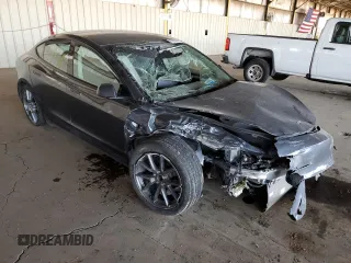 2022 Tesla Model 3 Long Range with VIN 5YJ3E1EB1NF316644, listed as a Copart auction lot 52256045 with 52,807 mi miles and Clean Title. Bid and sale history available at DreamBid. Image 4.