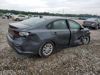 2021 Kia Forte FE with VIN 3KPF24AD7ME379461, listed as a Copart auction lot 55777005 with 74,778 mi miles and Salvage title. Bid and sale history available at DreamBid. Image 3.