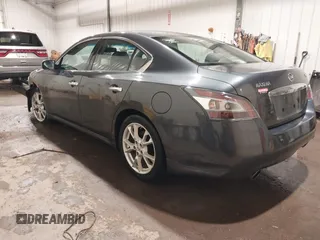 2013 Nissan Maxima SV with VIN 1N4AA5AP5DC801446, listed as a IAAI auction lot 41996092 with 124,823 mi miles and . Bid and sale history available at DreamBid. Image 3.