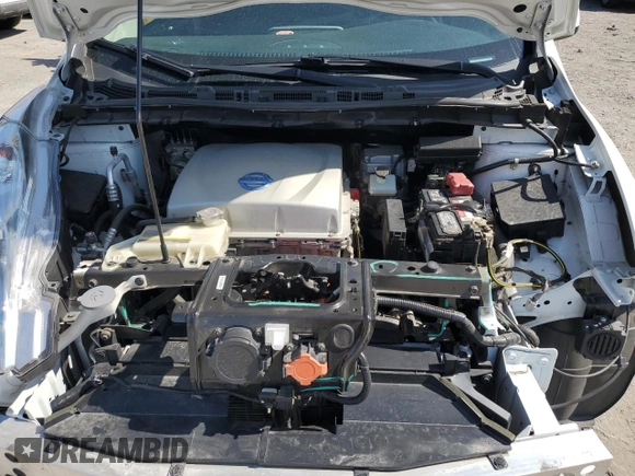 2015 Nissan LEAF SL with VIN 1N4AZ0CP4FC304089, listed as a Copart auction lot 60136545 with 68,423 mi miles and Salvage title. Bid and sale history available at DreamBid. Image 11.