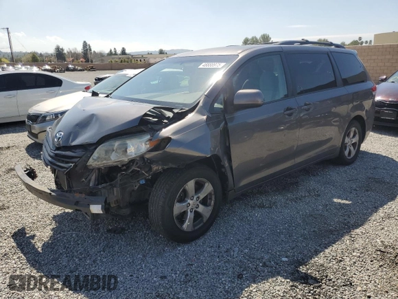 2013 Toyota Sienna LE AAS with VIN 5TDKK3DC6DS381915, listed as a Copart auction lot 48888975 with 137,543 mi miles and Salvage Title. Bid and sale history available at DreamBid. Image 1.