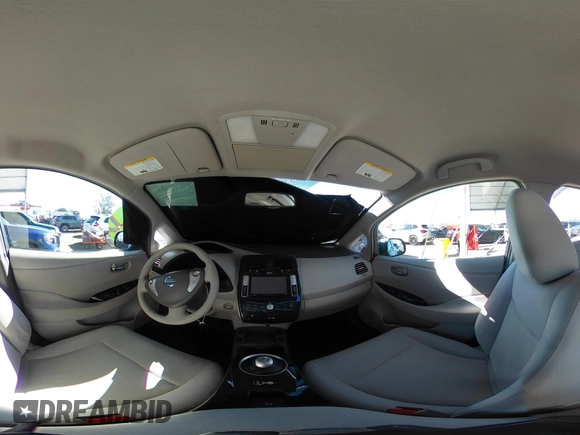 2011 Nissan LEAF SL-e with VIN JN1AZ0CP5BT007243, listed as a IAAI auction lot 41656364 with 36,042 mi miles. Bid and sale history available at carsss.com. Image 18.