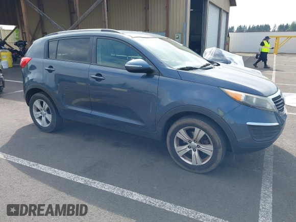 2012 Kia Sportage LX with VIN KNDPB3A2XC7287773, listed as a IAAI auction lot 42139714 with 192,880 mi miles. Bid and sale history available at carsss.com. Image 1.