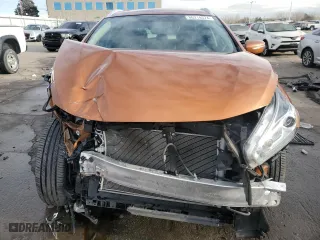 2015 Nissan Murano SV with VIN 5N1AZ2MGXFN279574, listed as a Copart auction lot 86214574 with 73,847 mi miles and Salvage Title. Bid and sale history available at carsss.com. Image 5.