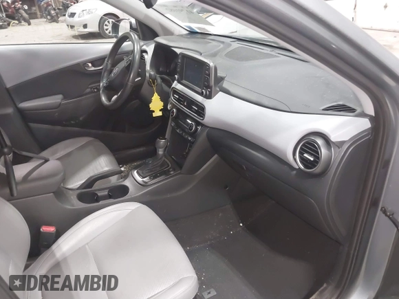 2020 Hyundai Kona Limited with VIN KM8K3CA57LU405342, listed as a IAAI auction lot 41791082 with 58,043 mi miles. Bid and sale history available at carsss.com. Image 5.