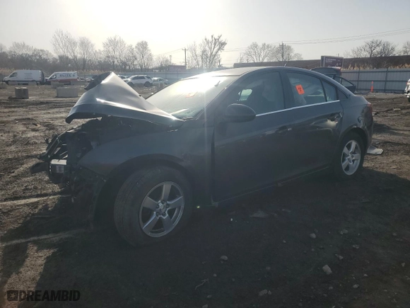 2014 Chevrolet Cruze 1LT with VIN 1G1PC5SB1E7406992, listed as a Copart auction lot 49529705 with 0 mi miles and Salvage Title. Bid and sale history available at carsss.com. Image 1.