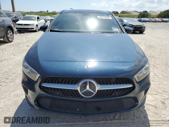 2021 Mercedes-Benz A 220 with VIN W1K3G4EB6MJ298747, listed as a Copart auction lot 49272525 with 50,439 mi miles and Clean Title. Bid and sale history available at DreamBid. Image 5.