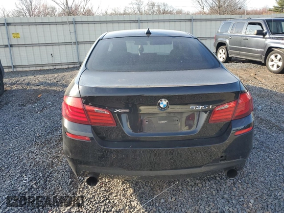 2013 BMW 5 Series 535i xDrive with VIN WBAFU7C54DDU74933, listed as a Copart auction lot 50698855 with 156,112 mi miles and Salvage Title. Bid and sale history available at DreamBid. Image 6.