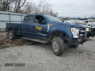 2022 Ford F-350 XL with VIN 1FT8W3BTXNED06336, listed as a Copart auction lot 64242025 with Not provided miles and Salvage title. Bid and sale history available at DreamBid. Image 4.