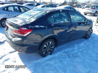 2015 Honda Civic EX z VIN 19XFB2F80FE010721, wystawiony jako IAAI lot #41276439 z przebiegiem 108 722 mil mil oraz . Historia ofert i sprzedaży dostępna na DreamBid. Obrazek 4.