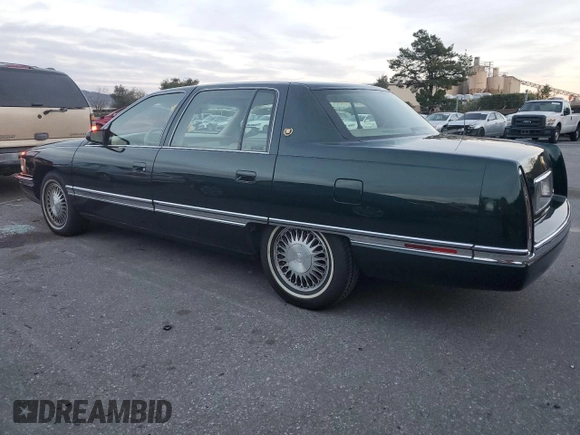 1995 Cadillac DeVille z VIN 1G6KD52B0SU252838, wystawiony jako Copart lot #87642595 z przebiegiem 72 847 mil mil oraz Szkoda całkowita • Salvage title. Historia ofert i sprzedaży dostępna na DreamBid. Obrazek 2.