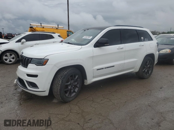 2020 Jeep Grand Cherokee Limited X with VIN 1C4RJFBT5LC420743, listed as a Copart auction lot 54552385 with 162,039 mi miles and Salvage title. Bid and sale history available at DreamBid. Image 1.