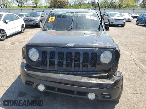 2014 Jeep Patriot Altitude with VIN 1C4NJPBA1ED715273, listed as a Copart auction lot 54335405 with 118,975 mi miles and Salvage Title. Bid and sale history available at DreamBid. Image 5.