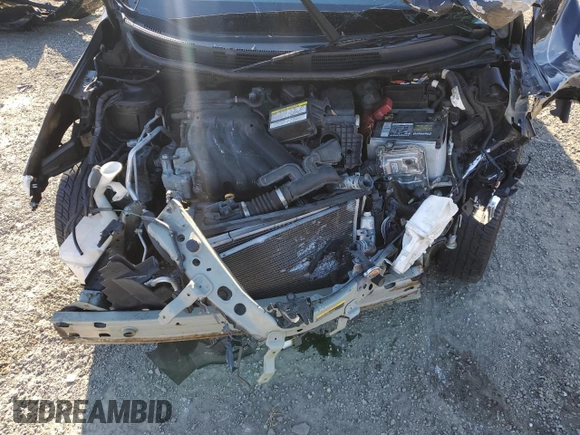 2014 Nissan Versa SV with VIN 3N1CN7AP1EL868279, listed as a Copart auction lot 87431124 with 90,979 mi miles and Salvage Title. Bid and sale history available at carsss.com. Image 11.