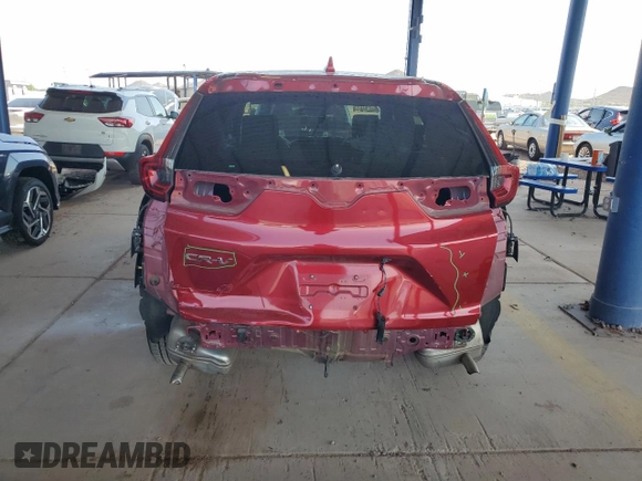 2020 Honda CR-V EX with VIN 5J6RW1H59LA006982, listed as a Copart auction lot 64681805 with 62,168 mi miles and Salvage title. Bid and sale history available at DreamBid. Image 6.