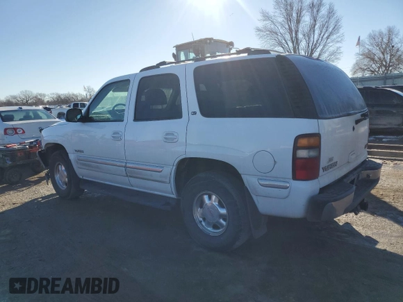 2001 GMC Yukon SLT with VIN 1GKEK13T91R168247, listed as a Copart auction lot 88659825 with 187,547 mi miles and Salvage Title. Bid and sale history available at carsss.com. Image 2.