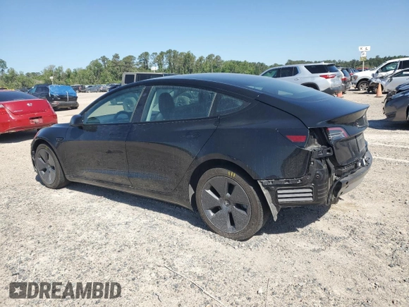 2023 Tesla Model 3 with VIN 5YJ3E1EA1PF456896, listed as a Copart auction lot 50423785 with 49,316 mi miles and Salvage title. Bid and sale history available at DreamBid. Image 2.