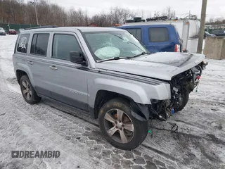2017 Jeep Patriot High Altitude with VIN 1C4NJRFB8HD174113, listed as a IAAI auction lot 41527386 with 80,854 mi miles. Bid and sale history available at carsss.com. Image 1.
